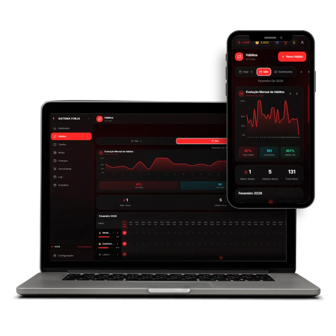 App demo - Sistema Forja demonstração